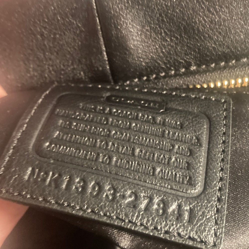 NWT Authentic Coach Madison 2 Tone Python Embosse… - image 5